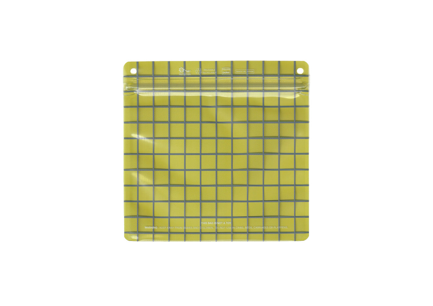 The Clandestine Graph Check Grey on Yellow
