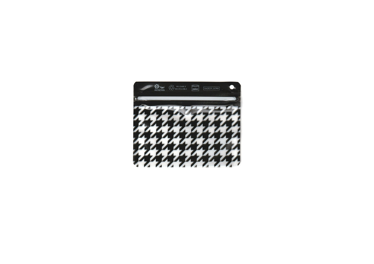 The Slipper Houndstooth Black