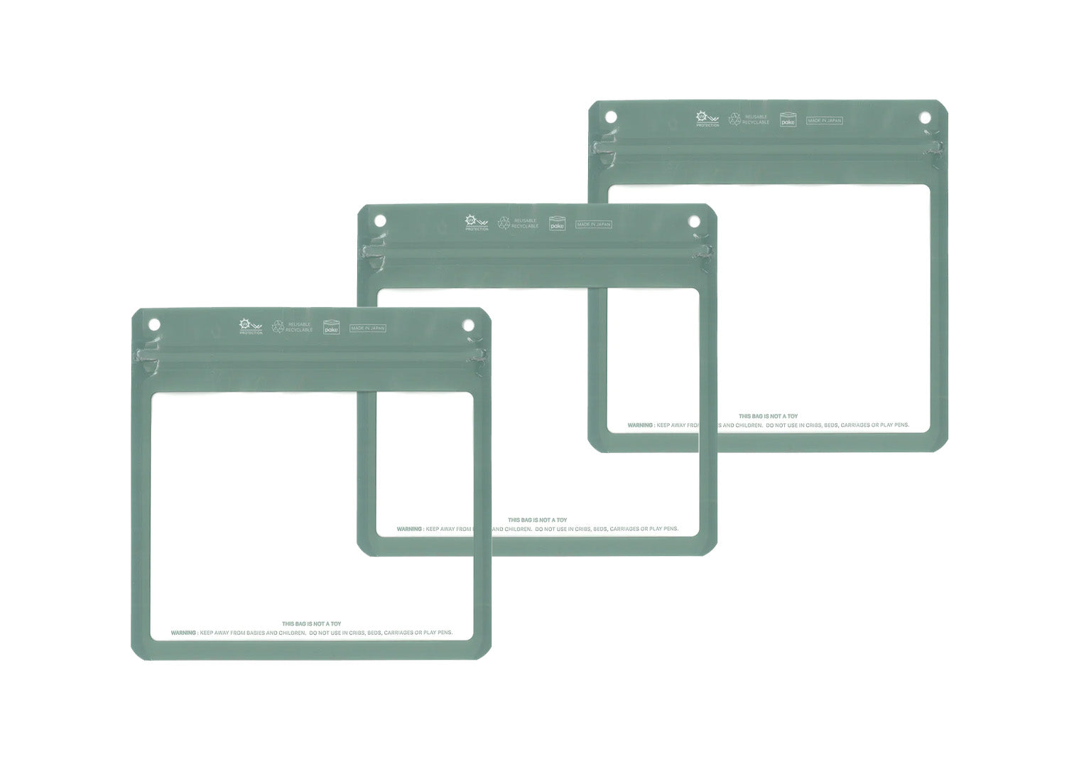 The Clandestine Frame Cadet Blue Set of Three