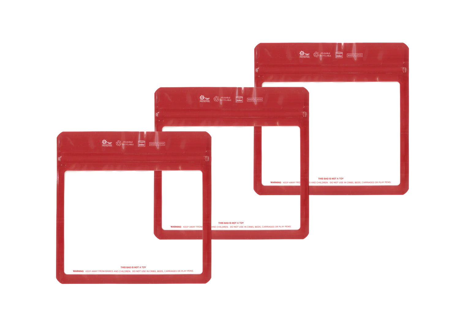 The Clandestine Frame Firebrick Set of Three