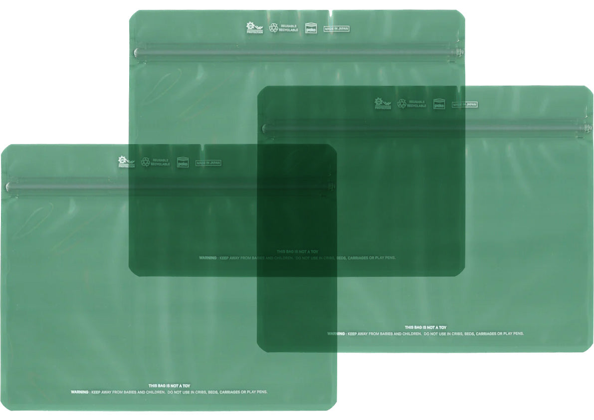 The Filler Clear Cadet Blue Set of Three