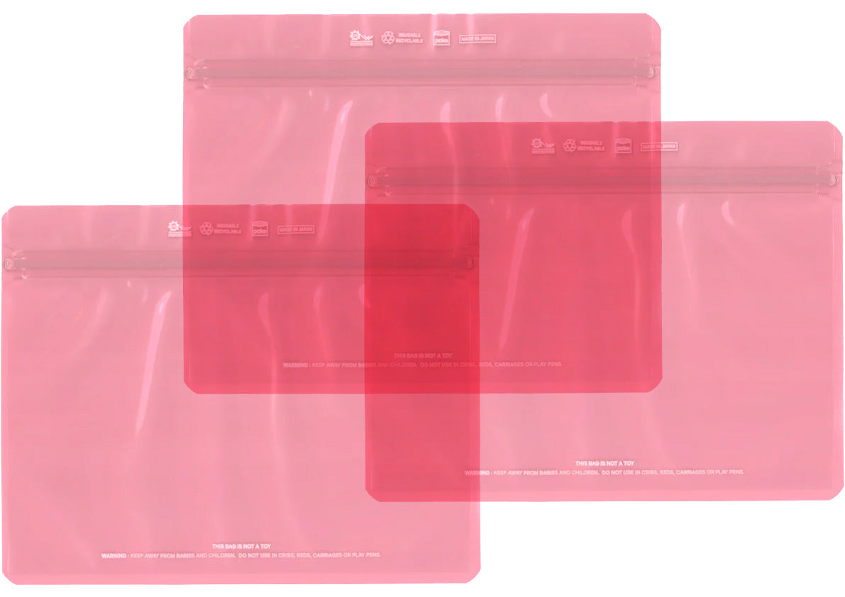The Filler Clear Light Pink Set of Three