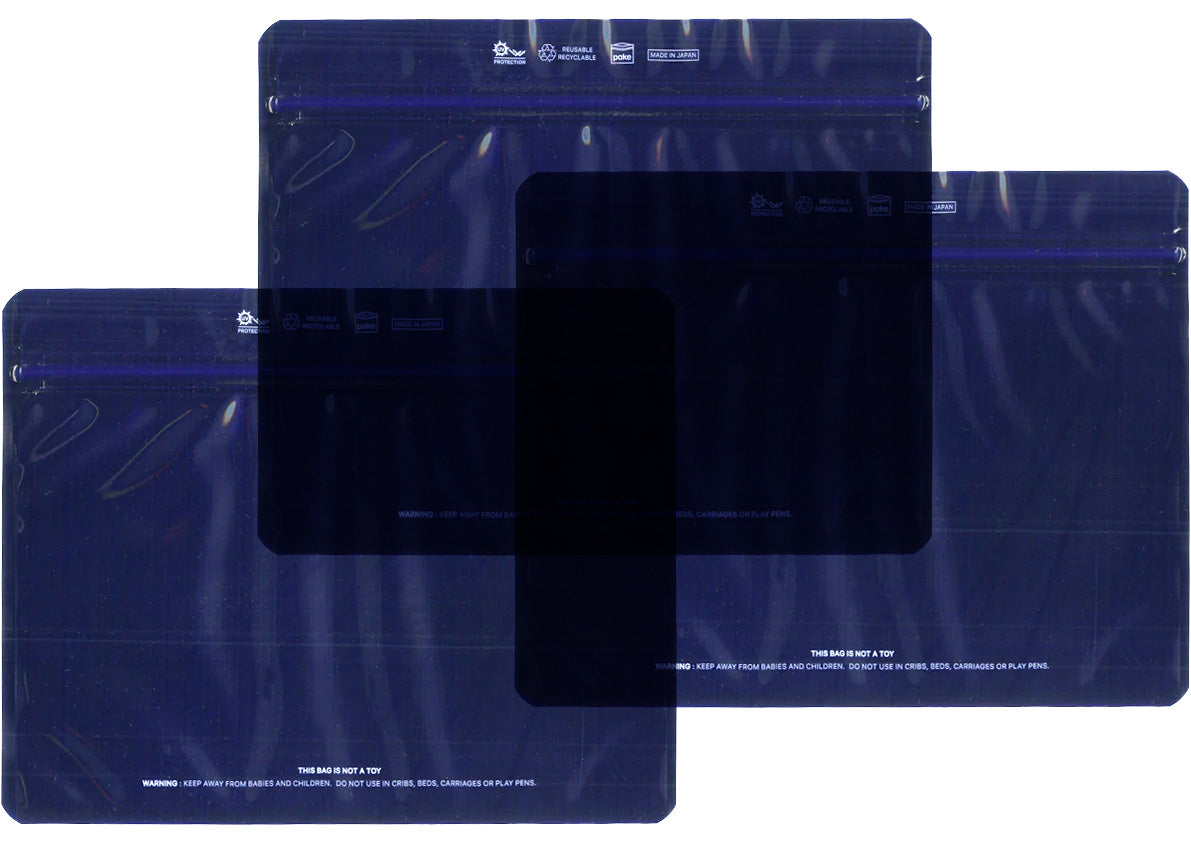 The Filler Clear Midnight Blue Set of Three