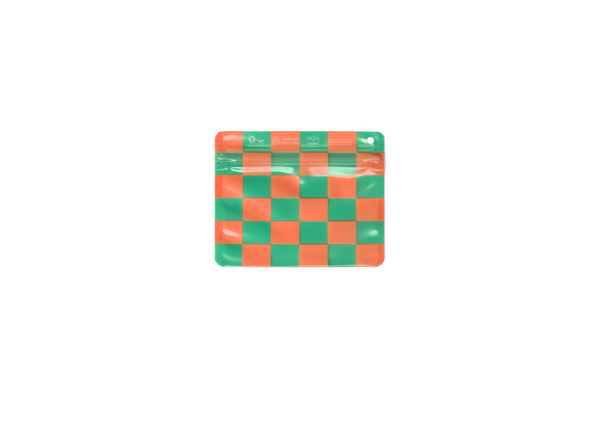 The Slipper "ICHIMATSU" Orange / Green