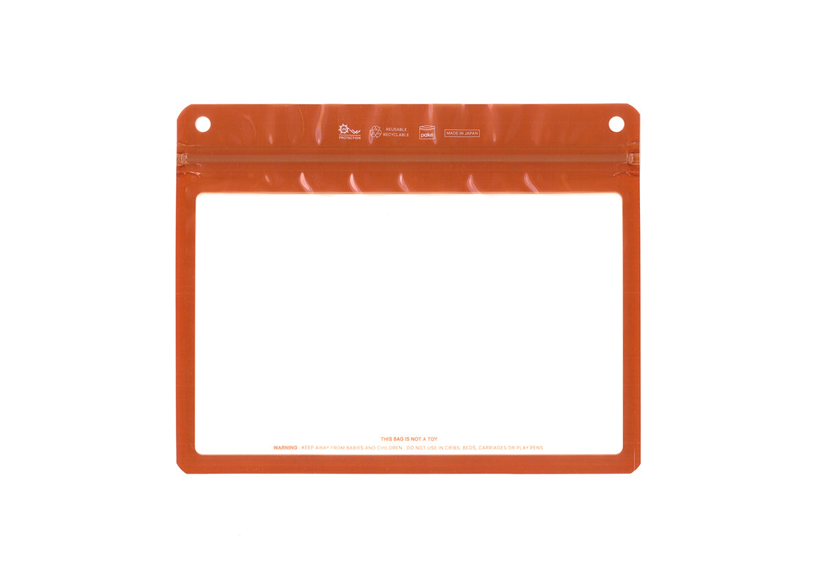 The Filler Clear Frame Orange