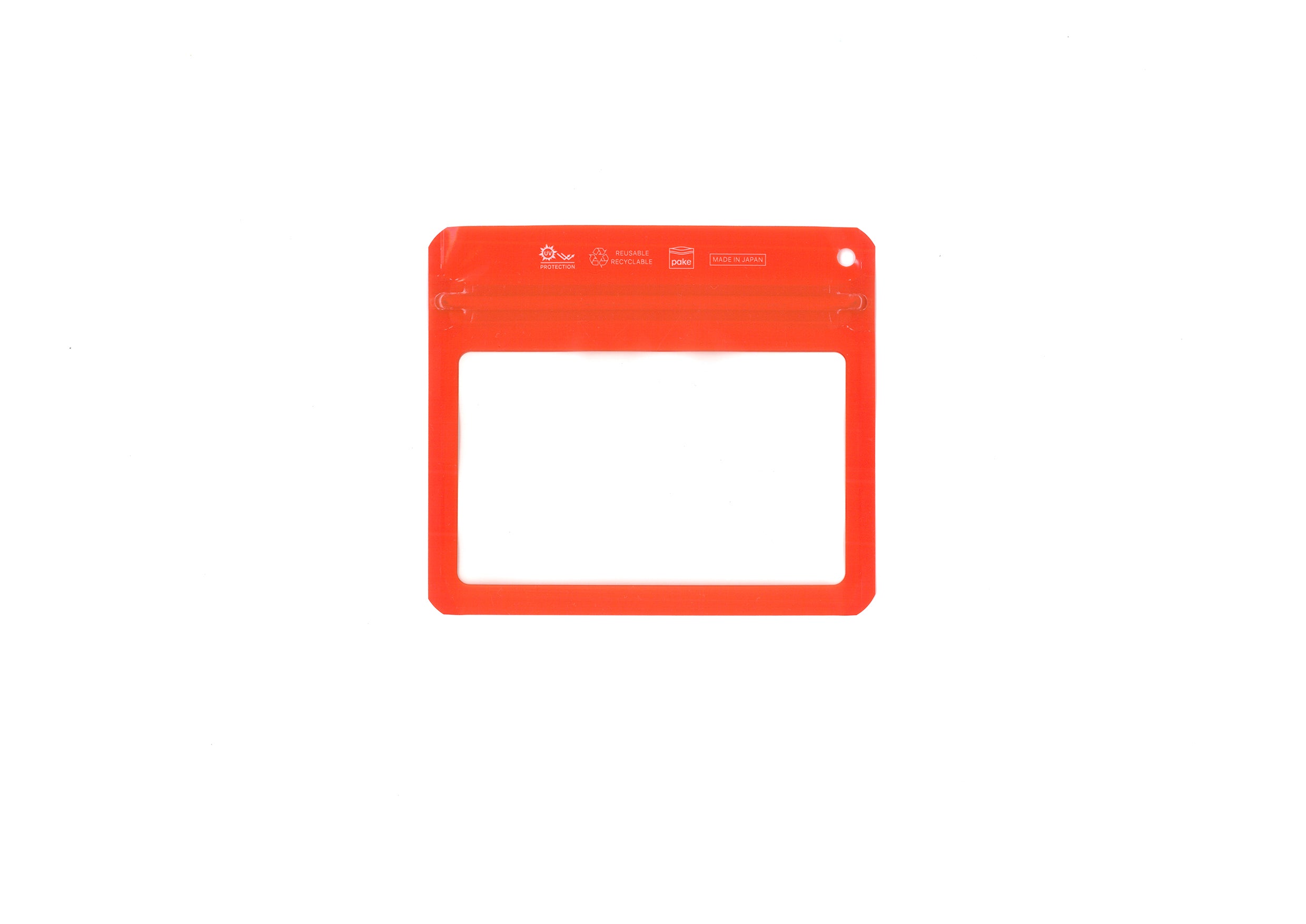 The Quantum Frame Orange Red